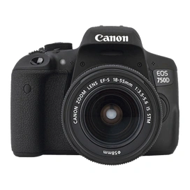 canon eos 750d dslr camera