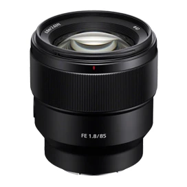 sony fe 85mm f/1.8 prime lens